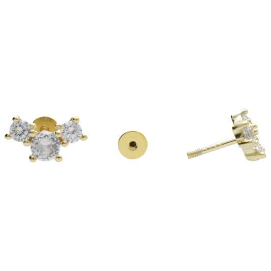 Ear Piercing Triple