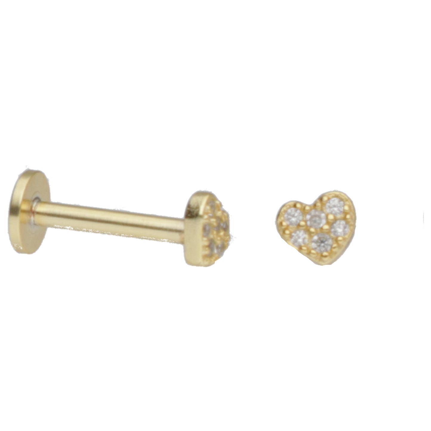 Ear Piercing Heart