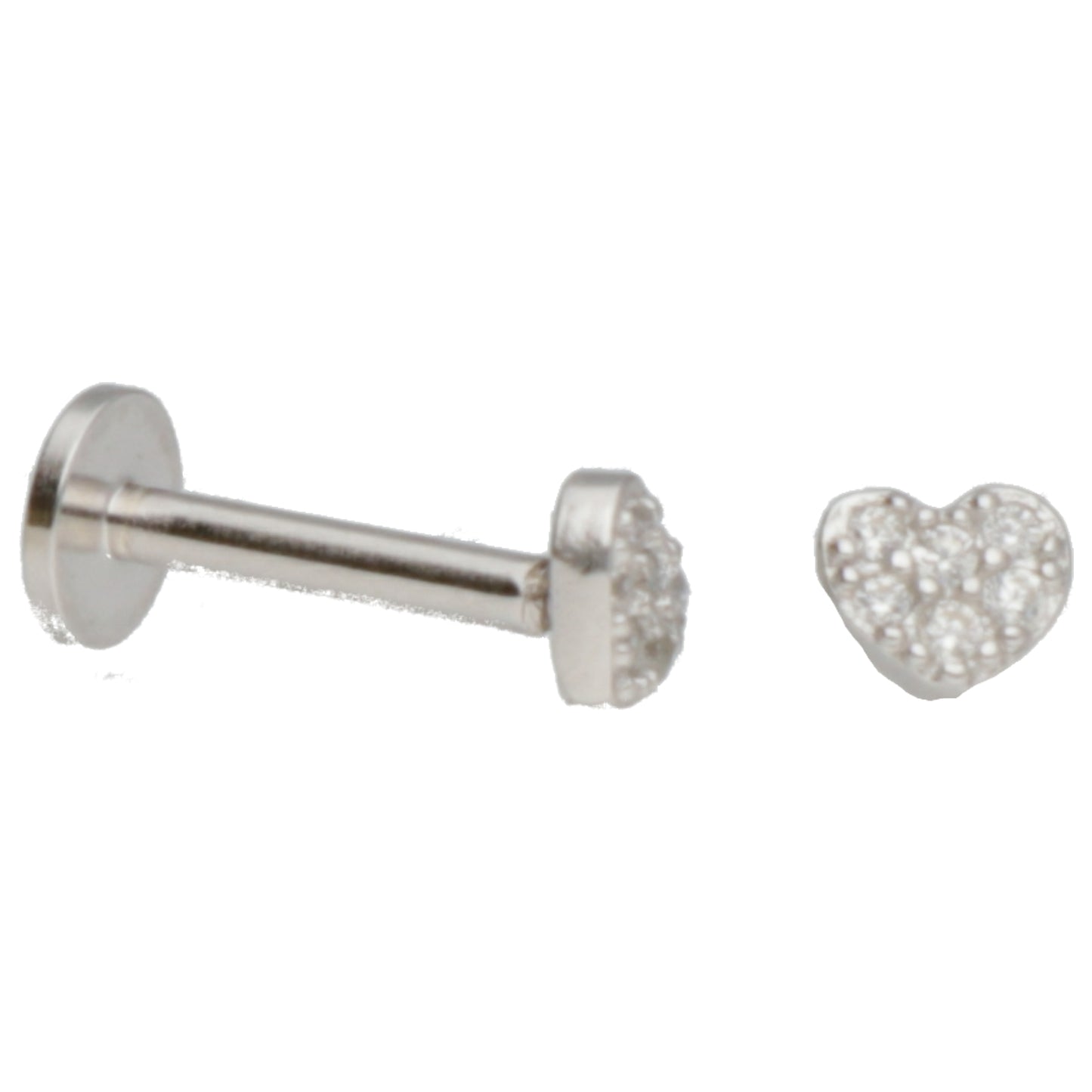 Ear Piercing Heart