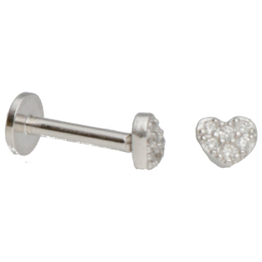 Ear Piercing Heart