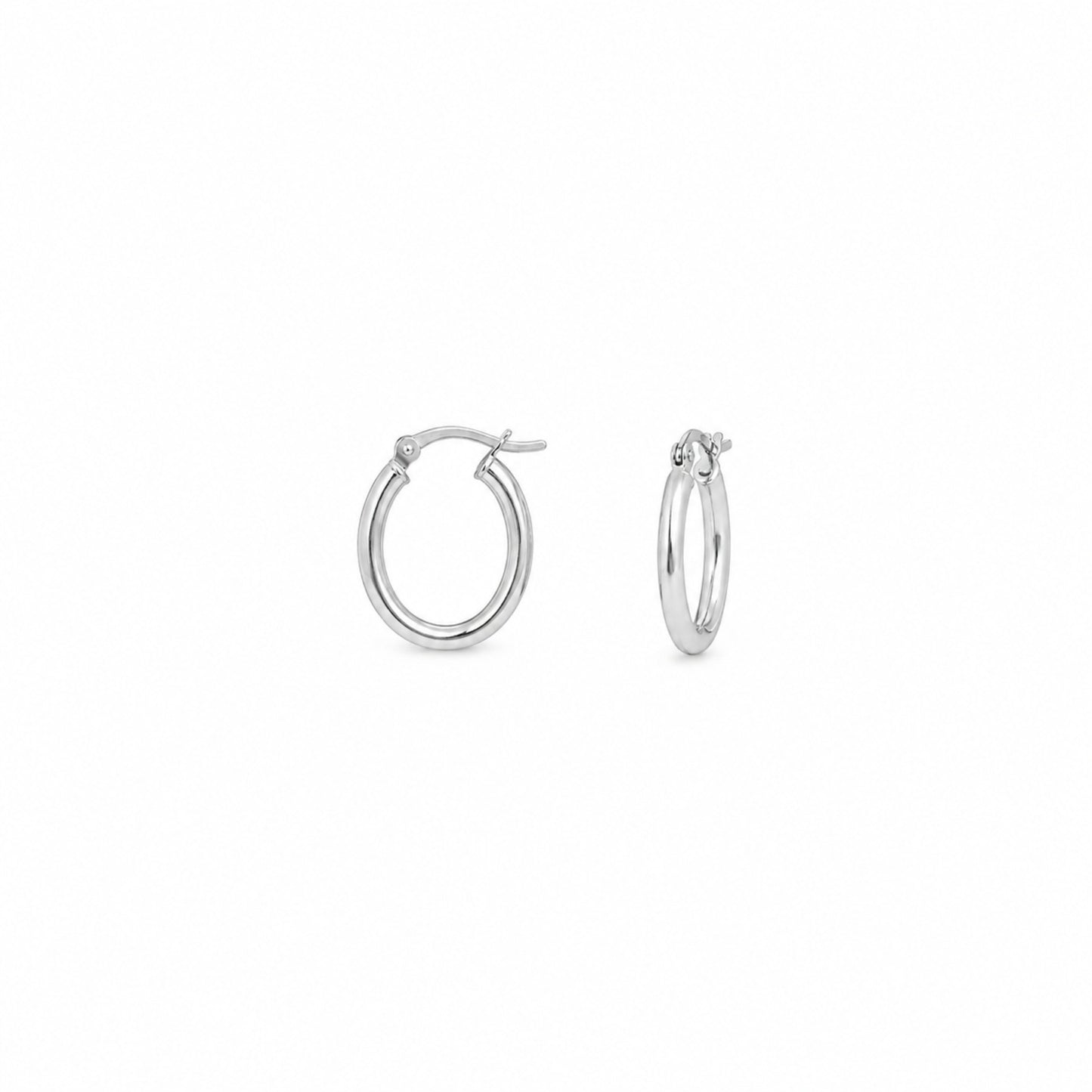Σκουλαρίκια κρίκοι oval small