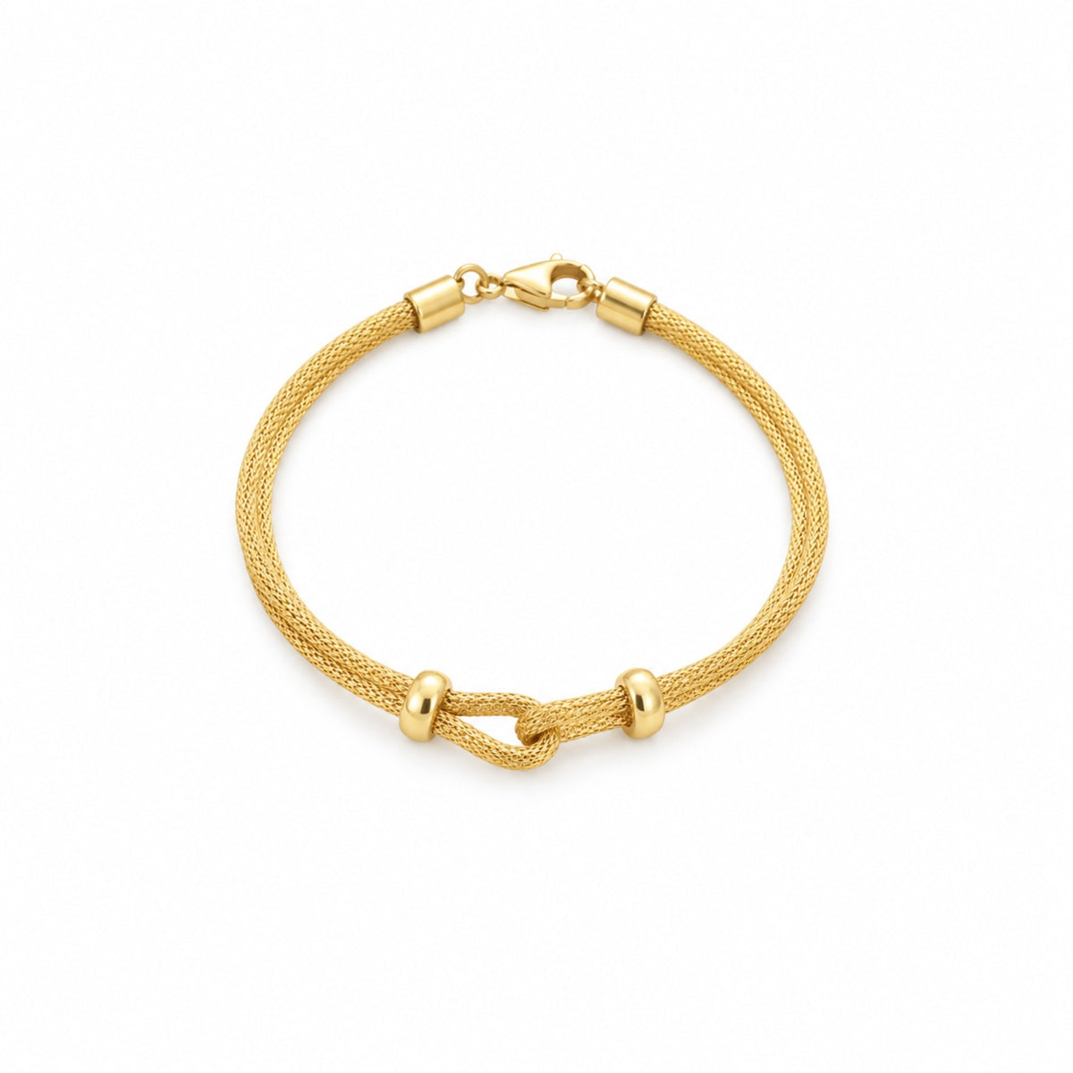 Βραχιόλι κόμπος double ring